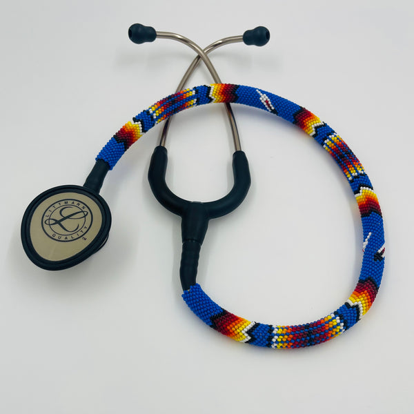 Beaded Stethoscope Dark Blue Littmann Lightweigh