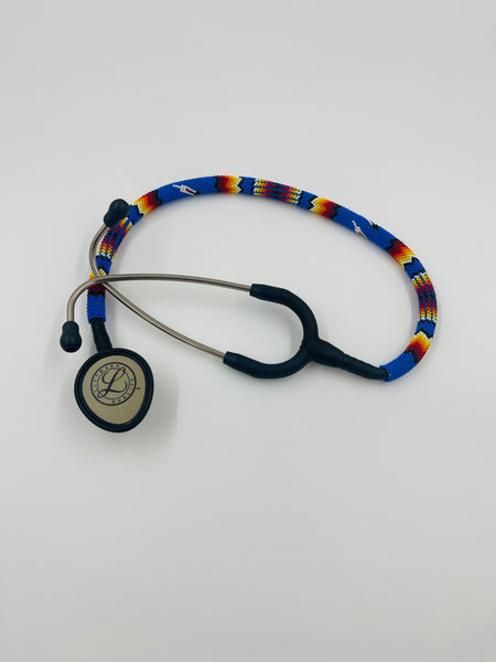 Beaded Stethoscope Dark Blue Littmann Lightweigh