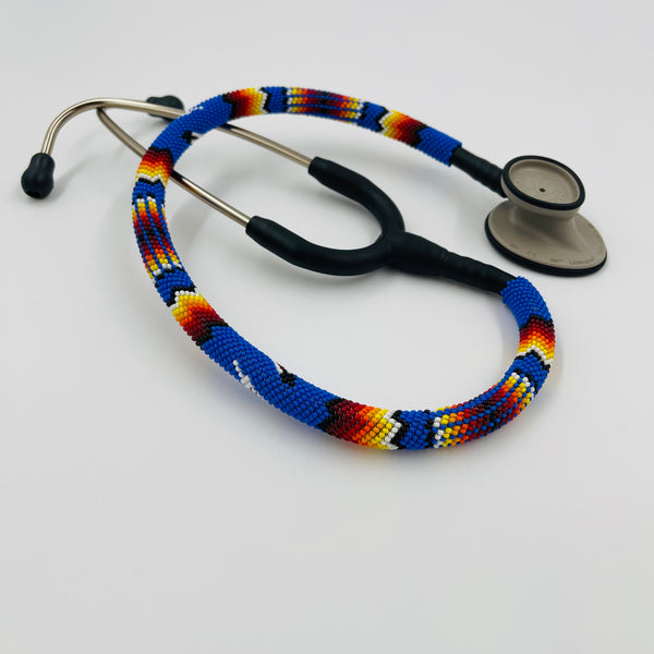 Beaded Stethoscope Dark Blue Littmann Lightweigh