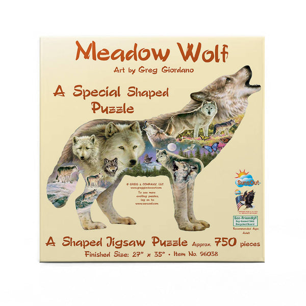 SunsOut - 5472 Meadow Wolf Puzzle