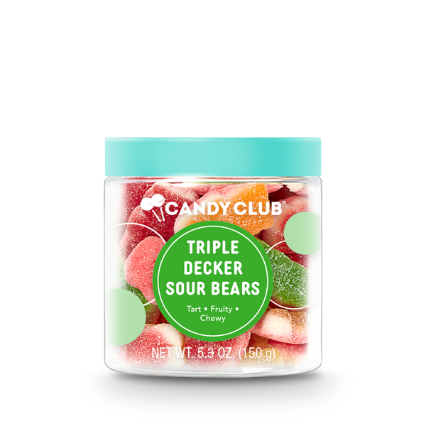 Candy Club - Triple-Decker Candy Sour Gummy Bears