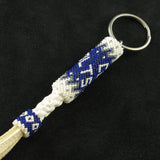 Colts Beaded Keychain