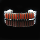 Coral Zuni Bracelet