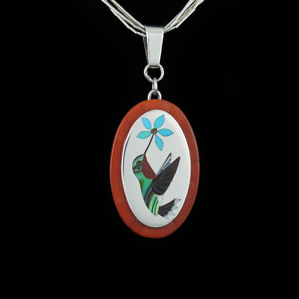 Zuni Hummingbird Pendant