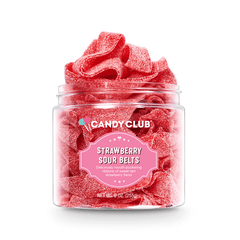 Candy Club - Strawberry Sour Belt Candies
