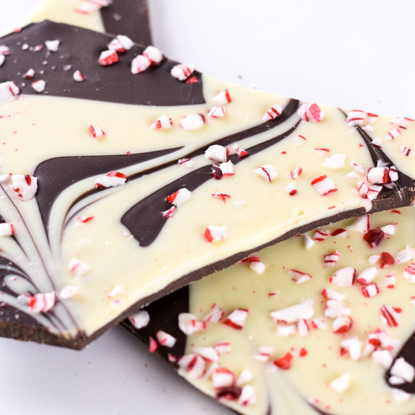Holiday Chocolate Bark (3oz Retail Packaging): Peppermint