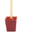 Hot Chocolate on a Stick, Hot Cocoa Gift- Single: Peppermint (white)