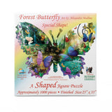 SunsOut - 5090 Forest Butterfly SHAPED Puzzle
