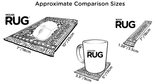Mouse Rug - 4 Pc CoasterRug® Set Pendleton® Big Medicine (PBM-C)