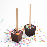 Hot Chocolate on a Stick, Hot Cocoa Gift- Single: Salted Caramel (milk)