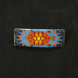 Turtle Beaded Barrette