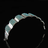 Petit Point Turquoise Bracelet