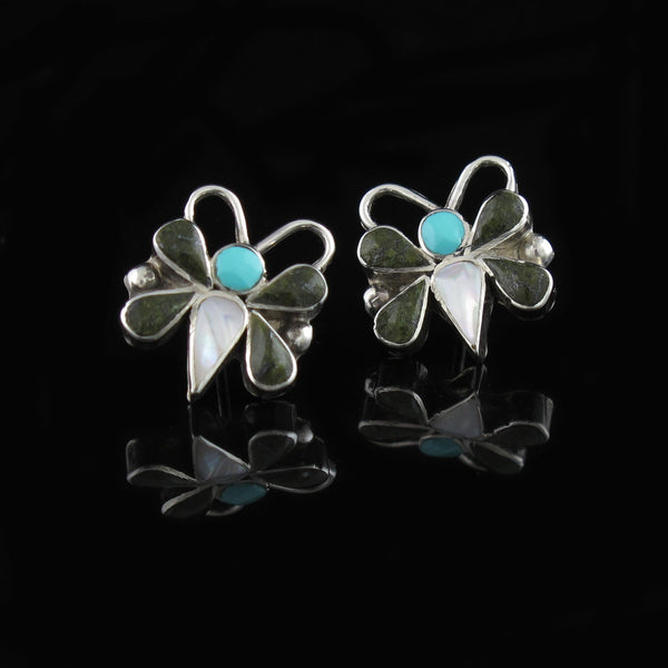 Zuni Butterfly Earrings