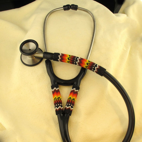 Black Beaded Stethoscope