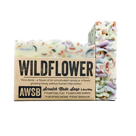 A Wild Soap Bar - Bar Soap - Wildflower