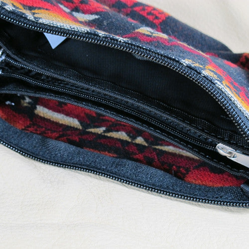 Pendleton Purse Small Red and Black