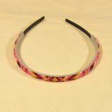 Pink Beaded Head Band