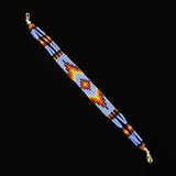 Corn Flower Blue Loom Bracelet