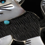 Zuni Cat Pin Pendant