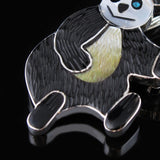 Zuni Panda Pin Pendant
