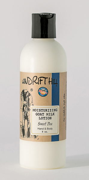 Windrift Hill Goat Milk Skincare - Sweet Pea Goat Milk Lotion