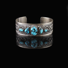 Hand Crafted Turquoise Bracelet