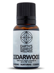 Earth's Elements - Cedarwood Essential Oil, 15 mL