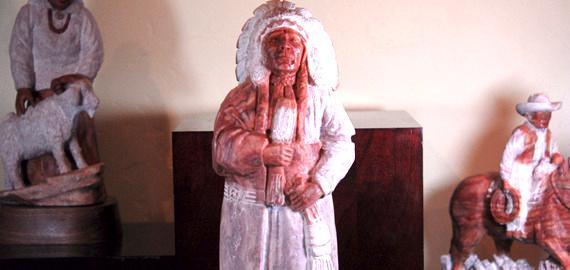 "Chief Brown" Sculpture