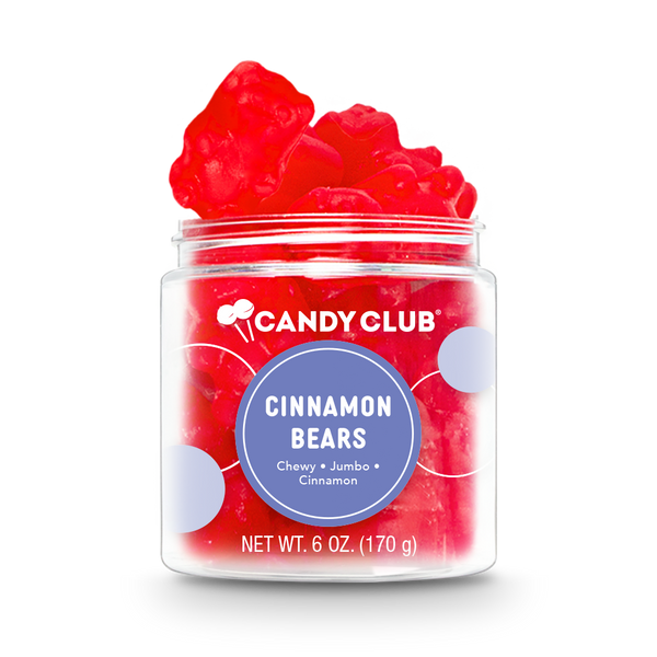 Candy Club Cinnamon Gummy Bear Candies Waci'ci Trading Co.