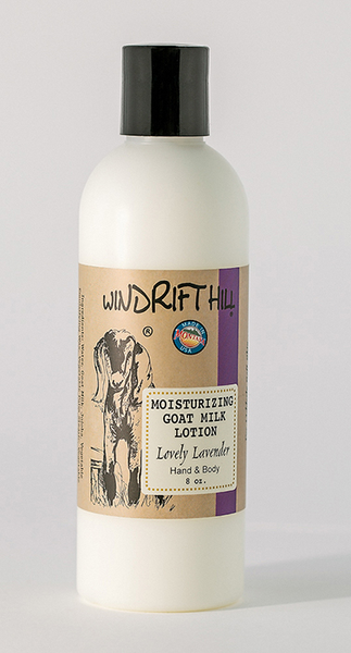 Windrift Hill Goat Milk Skincare - Lovely Lavender Goat Milk Lotion