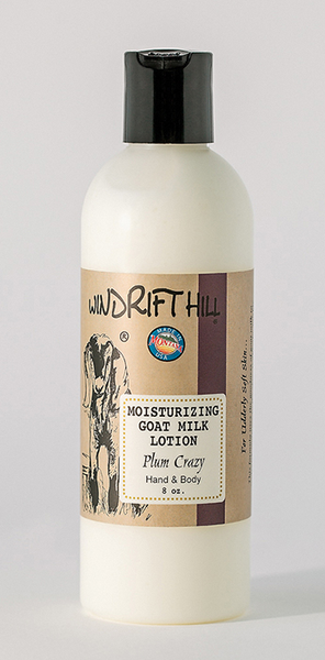 Windrift Hill Goat Milk Skincare - Plum Crazy Goat Milk Lotion