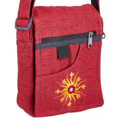 Earths Elements Wellness Lifestyle Inc - Passport Bag - Red pack of 2
