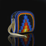Multi-Colored Beaded Coin Purse