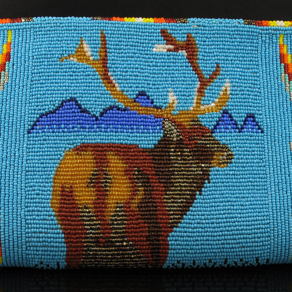 Beaded Elk Wallet