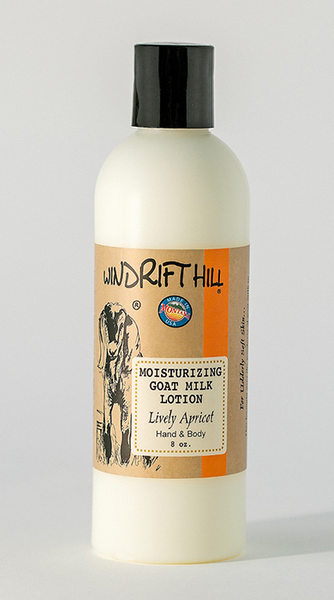 Windrift Hill Goat Milk Skincare - Lively Apricot Goat Milk Lotion
