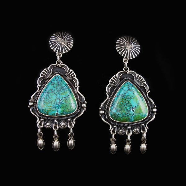 Native Made Turquoise Earrings