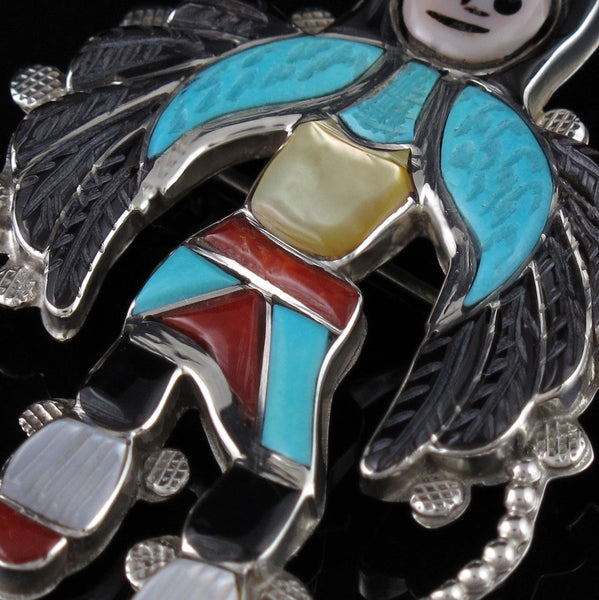 Zuni Dancer Pin Pendant