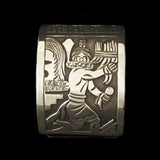 Kachina Silver Bracelet