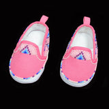 Beaded Girl Pink Moccasins