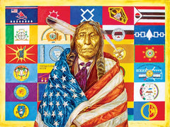 SunsOut - 5539 Flags of Our fathers 1000 pc Puzzle