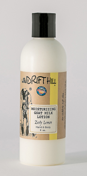 Windrift Hill Goat Milk Skincare - Zesty Lemon Goat Milk Lotion