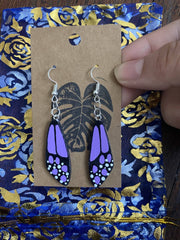 Monstera creations - Purple Butterfly Wings